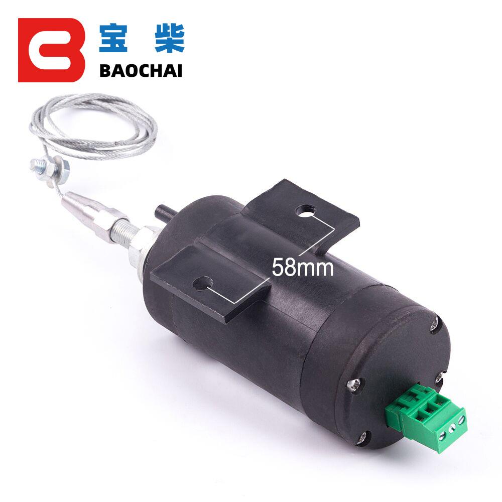 柴油发机组火器XHQ-FZ-121电2V/4V停机油门控制装熄置