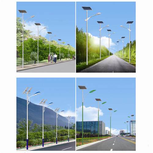 新农村A字臂海螺臂太阳能路灯户外小区道路照明LED太阳能路灯