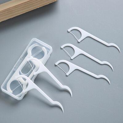 100pcs Dental Floss Flosser Picks Toothpicks Teeth Stick