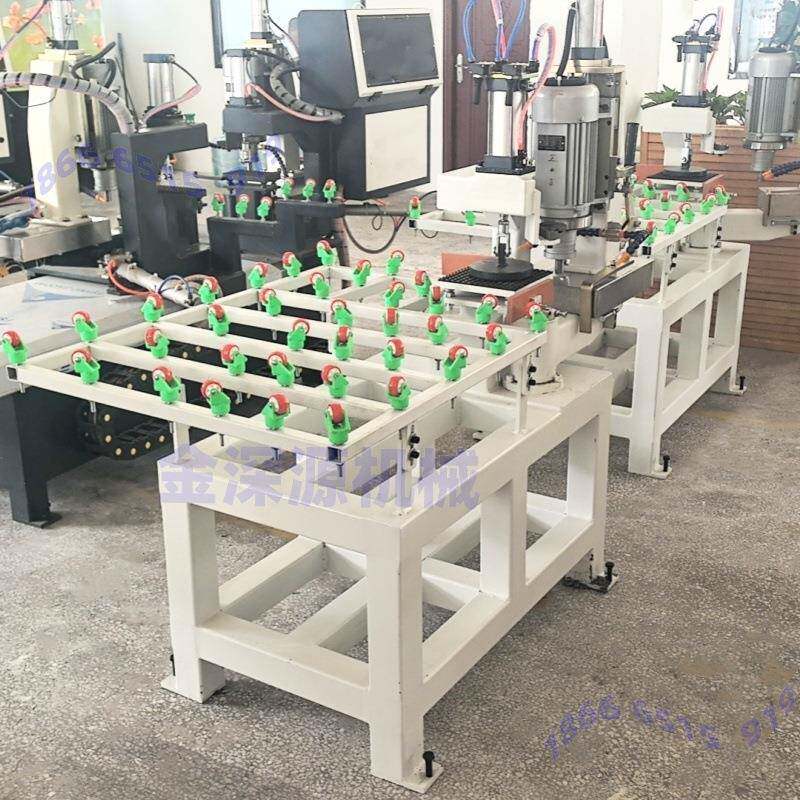 餐桌茶几电磁炉磨棱角石材玻璃手动倒圆角机R角机圆角机修角机械