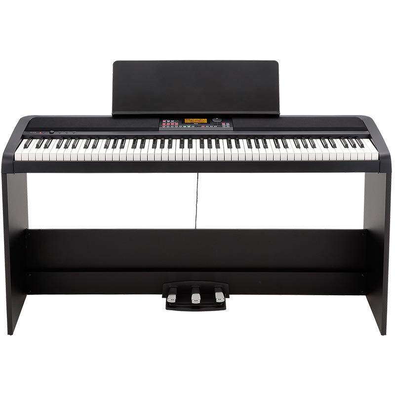Korg科音电钢琴XE20 XE20SP88键重锤自动伴奏电钢琴钢琴 黑色 XE2