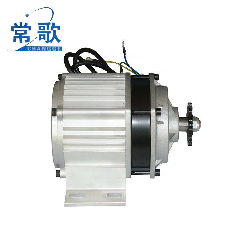 电动车电机直流无刷驱动桥24V500W代步车电瓶车马达卡丁车后桥
