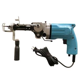 Tufting 二合一专业簇绒枪割绒圈绒蓝色 gun