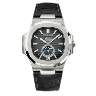 [9.8新]百达翡丽运动优雅系列钢自动机械手表男5726A