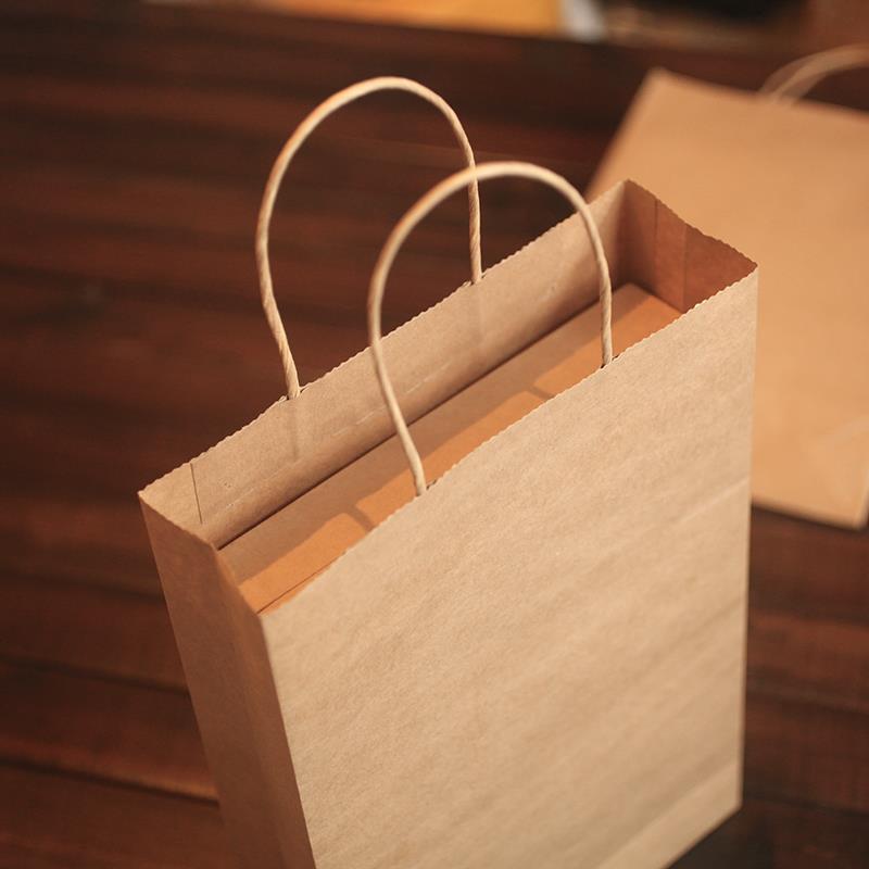 高档s复古手工礼A盒 号4文艺精品收纳相册in空大白盒牛皮纸礼品包