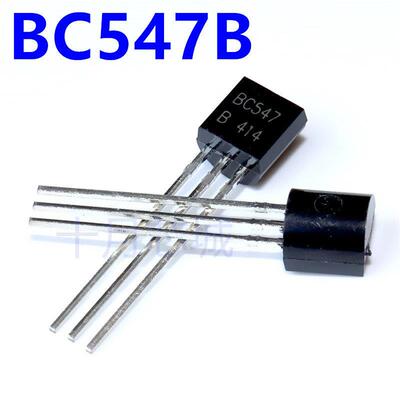 全新BC547 BC547B TO-92 三极管（100祇）