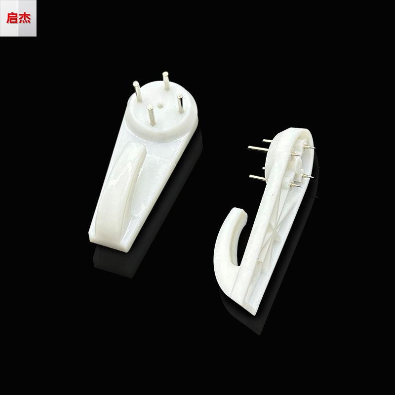 新品跨境无痕钉 油画婚纱照无痕钉 特大号B款塑料无痕挂钩挂画钉