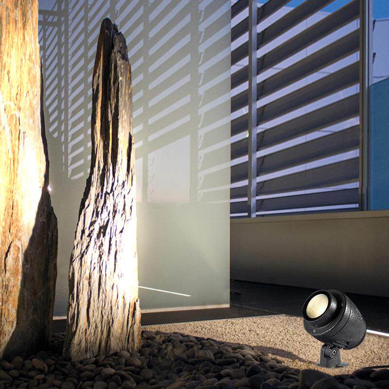 户外射树灯地面固定投光灯防水园林别墅草坪景观灯庭院造景照树灯