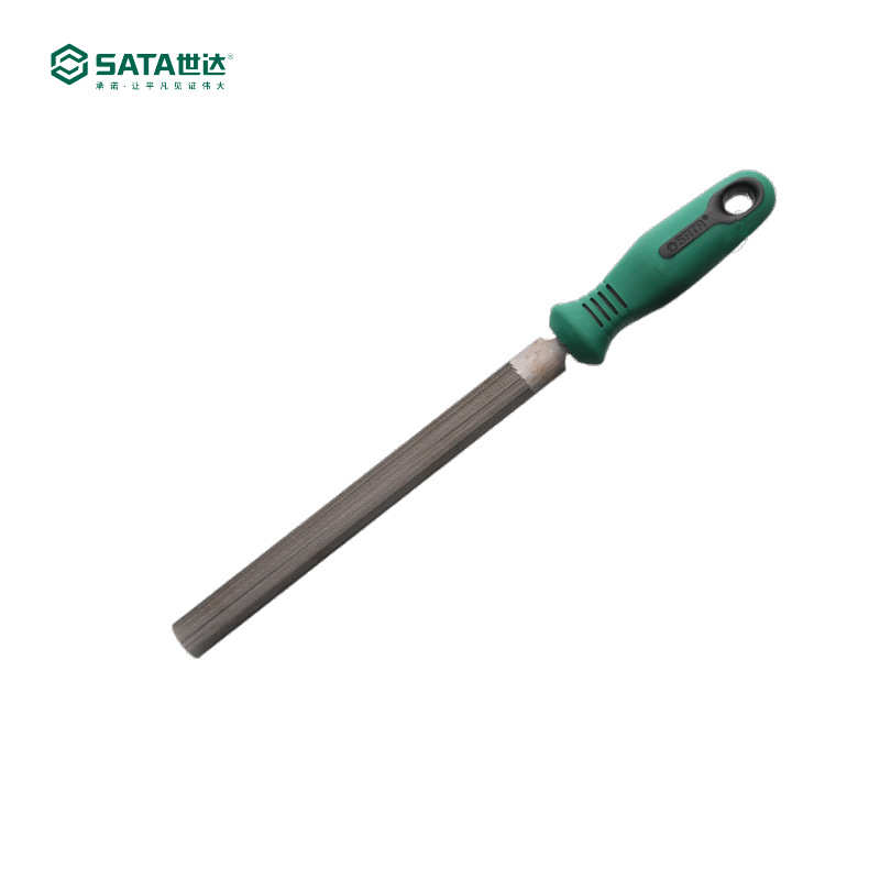 世达五金sata细齿半圆锉碳钳工锉锉刀钢锉金属打磨工具搓刀03939