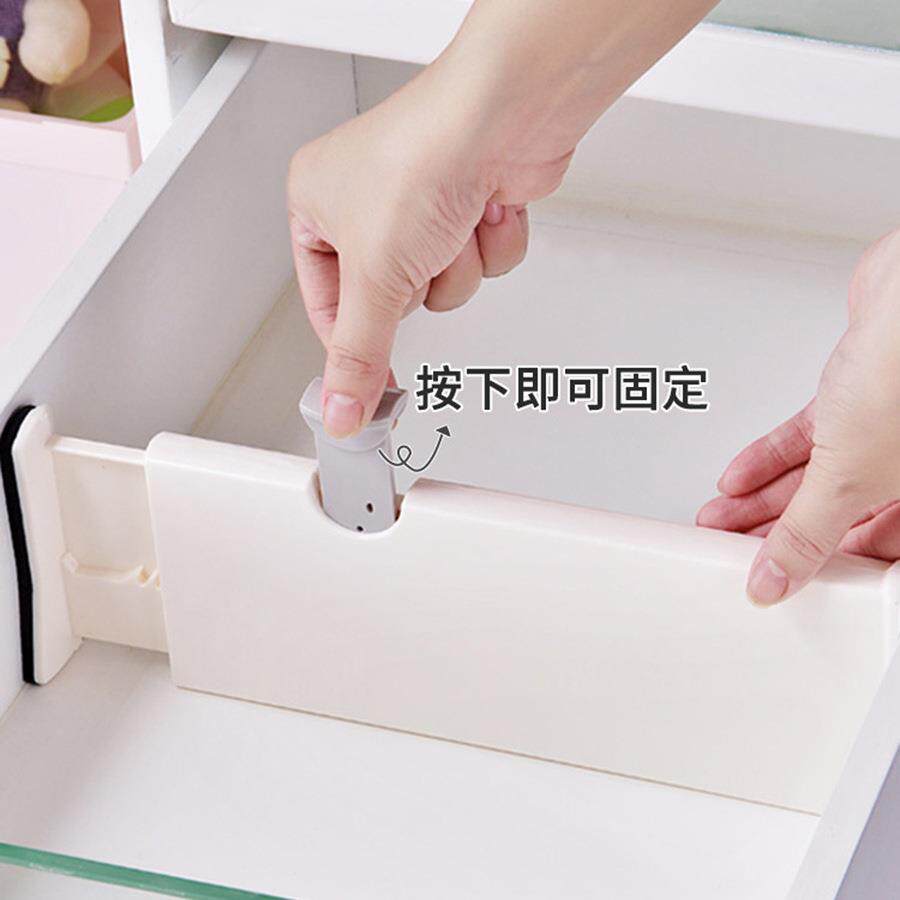 厨房抽屉收纳分隔板自由组合衣柜分层神器万能分格隔断挡板分割板