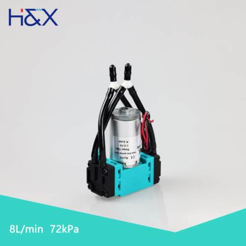 8L/min -72kPa微型真空泵小体积大流量低功耗气体负压泵
