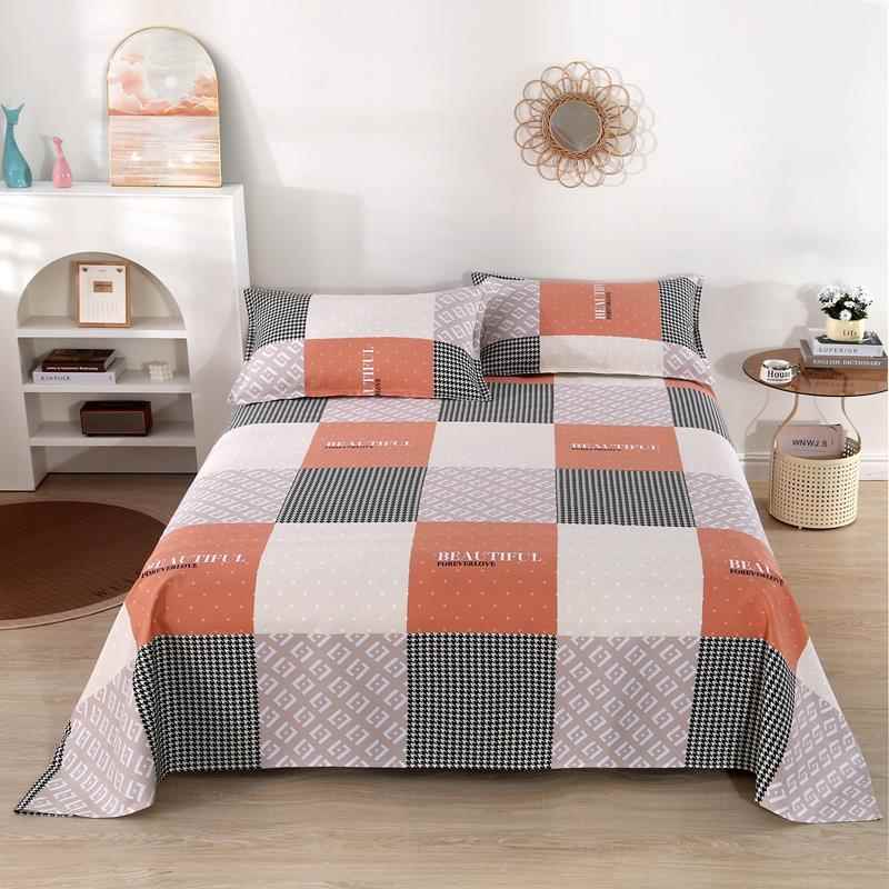 老粗布床单纯棉100全棉加厚加密单件双人加大尺寸炕单高端四季款