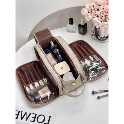 Lazy makeup bag small toiletries box large capacity storage