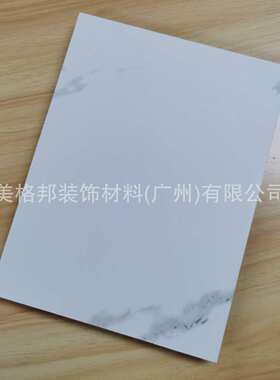 级pvc 覆膜大理金属板4mm供应纹b1墙板覆膜石纹阻燃岗铝板 拼装