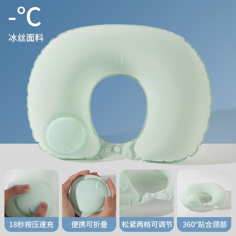 充气充气旅行便携颈枕加大便携枕