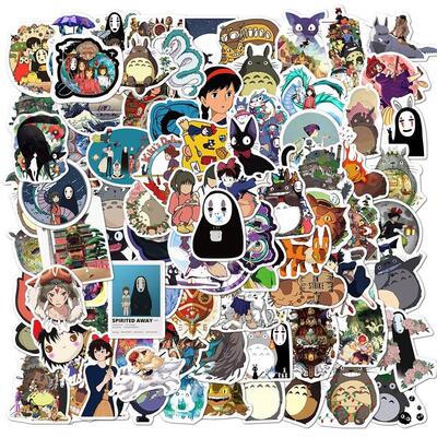 100pcs Cartoon Anime NARUTO Dragon Ball Kids Stickers