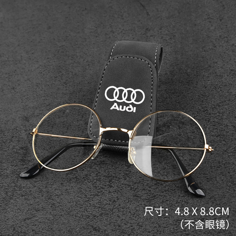 LOGO遮阳板太阳镜跨境毛皮票据夹