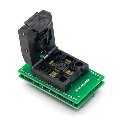 LQFP TQFP QFP48转DIP48座 编程器烧录座 测试座 0.5mm间距