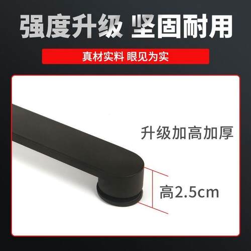 淋浴房玻璃门浴室门把手超手薄拉手2.5m高度移门把特矮拉手440cmm