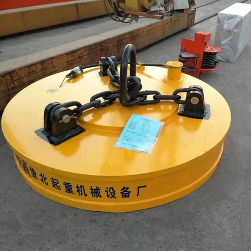 厂家直销强力电磁吸盘直径1.2M1.5米起重高强磁铁圆形电磁吸盘
