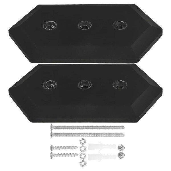 2 Pcs Wall Mounted Skateboard Rack Electric Accessories