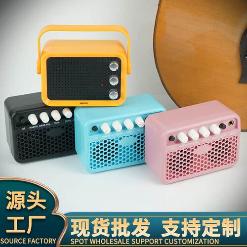 充电音响电吉他音箱便携式贝斯木吉他户外演出卖唱电吹管