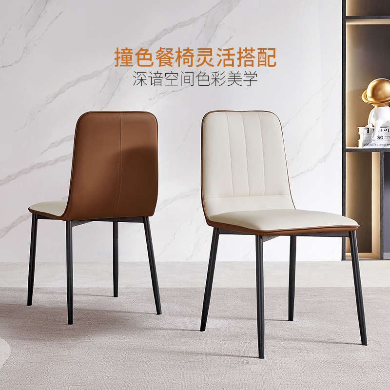 岩板餐桌椅组合现代简约轻奢小户型折叠可伸缩变圆桌pt072