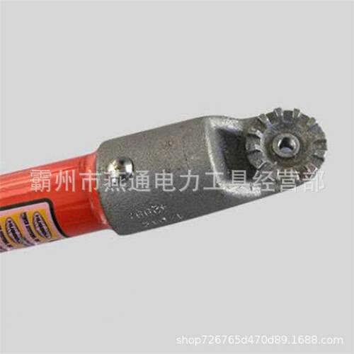 ZF010517绝缘梅花头操作杆2.5米梅花头高压拼接棒多用途梅花杆