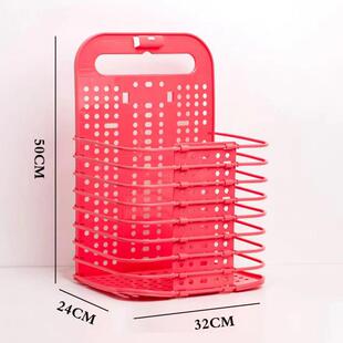 家门口外卖置物架放置快递的篮子免打孔可折叠壁挂式置物篮框子新