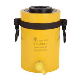中空油缸 空心千斤顶 60吨行程50mm 6050液压中空千斤顶 RCH