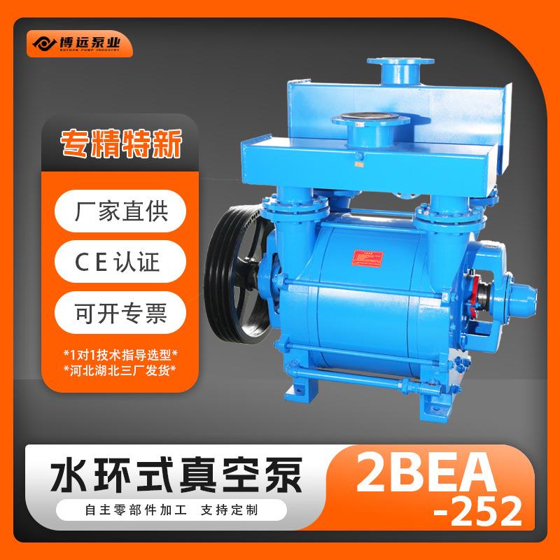 冀真2BE252水环真空泵耐磨防腐工业气体输送泵负压真空泵博远泵业