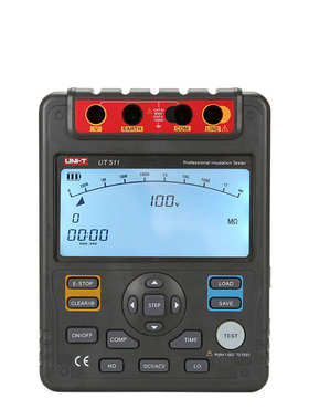 优利德UT511/UT512/UT513A/UT512D高压绝缘电阻测试仪数字兆欧表