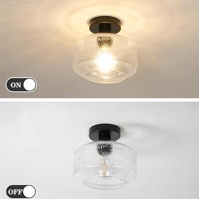 卧室天花板吸顶灯美式走廊厨房天花灯入口通道卧室浴室门廊吸吊灯