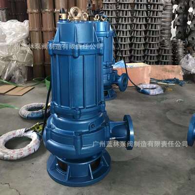 WQK切割式排污泵 65WQK25-10无堵塞潜水污水泵 市政排污合作伙伴