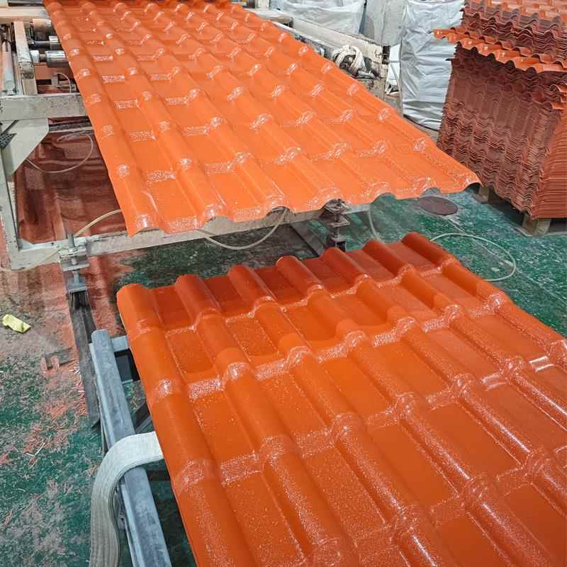 ASA合成树脂瓦塑料瓦片中式门头仿古屋面建筑别墅改造琉璃瓦雨棚