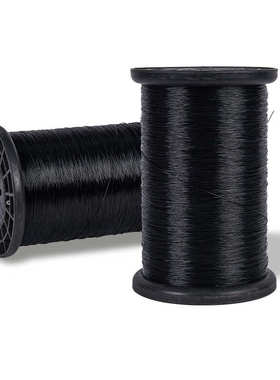 .阻燃线网vo2mm边线鱼充电尼龙黑色线管用编织厂0单丝高温拷丝线