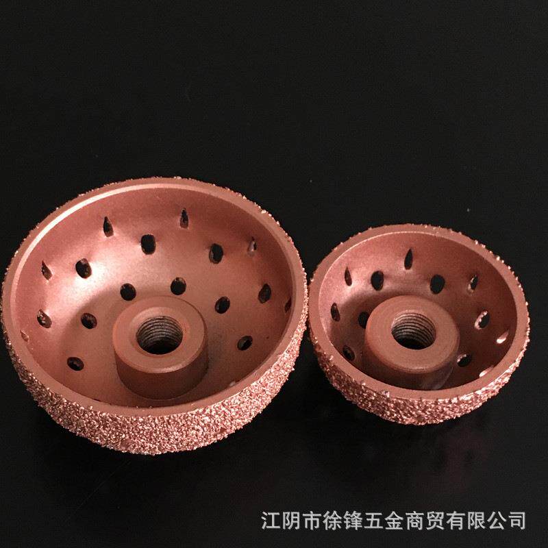新款直销跨境轮胎补胎工具钨钢碗型磨轮42毫米金刚石合金打磨800-