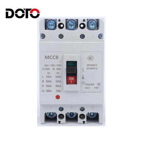 MCCB断路器M1-100L/4300塑壳空气开关 100A塑壳断路器