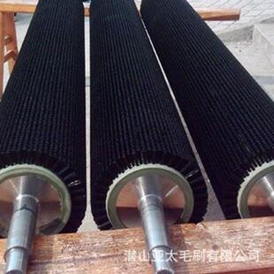 定毛刷辊滚筒见包装刷清洗机刷辊旋毛转硬毛尼龙丝刷制筛机沙防堵