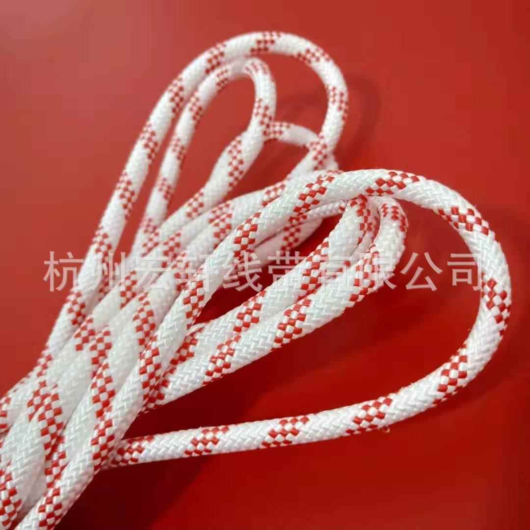 工厂生产 高分子聚乙烯纤维吊装起重绳 PE编织绳 安全防护圆绳