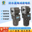 400W东川90度220V调速防水直角电机 750W大扭矩交流齿轮直角电机