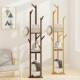 bedroom simple solid Coat modern floor wood hangers rack