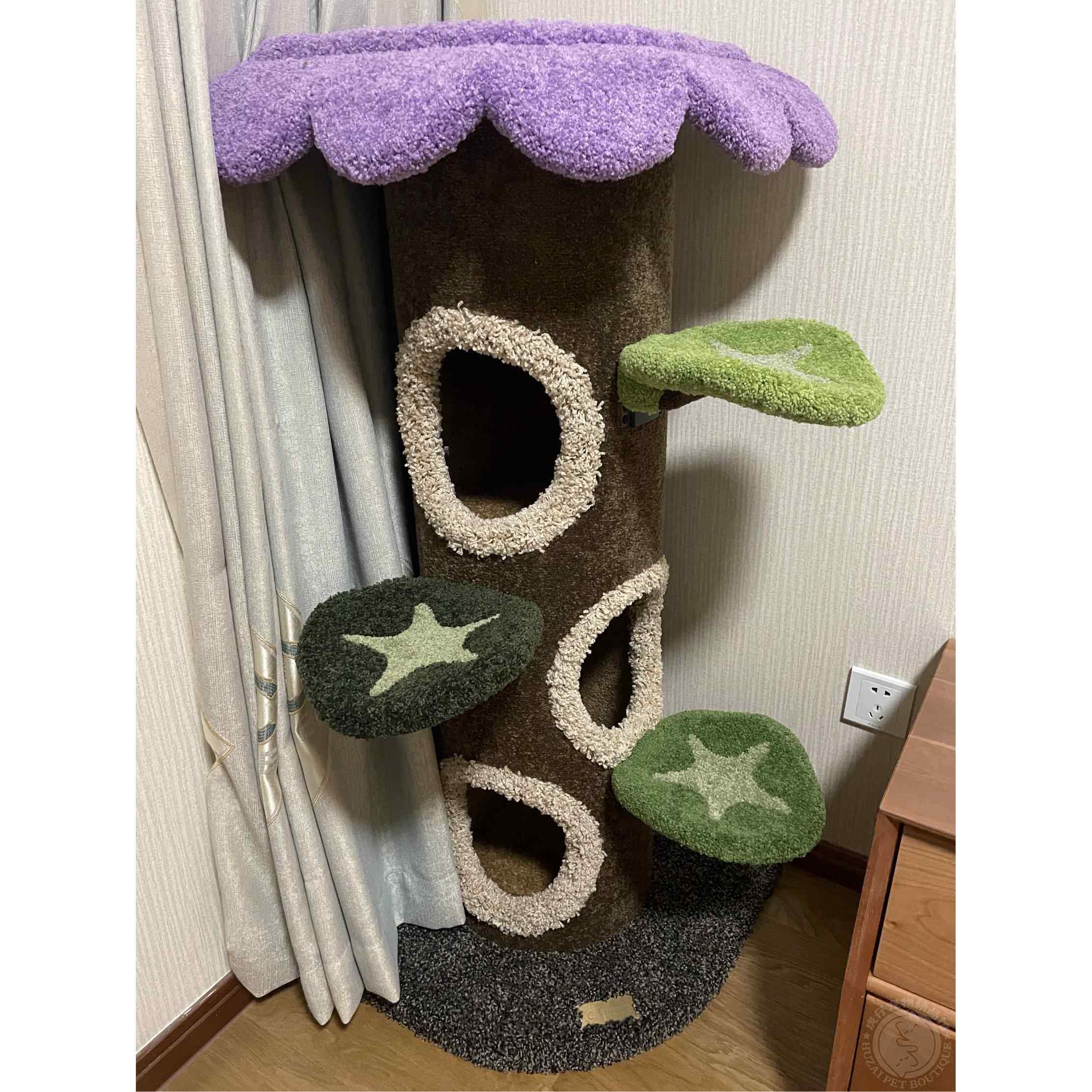 正品现货Camily款020墙角树窝屋猫新爬架大树屋墙角树洞毛绒2猫猫