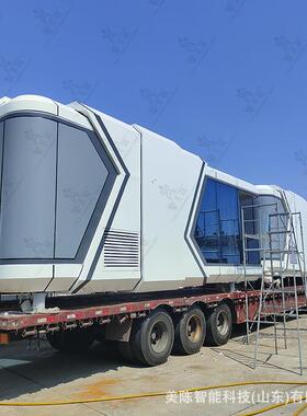 智能太空舱轻钢宿房区旅游基46748民地打卡移动酒店观景景房特色