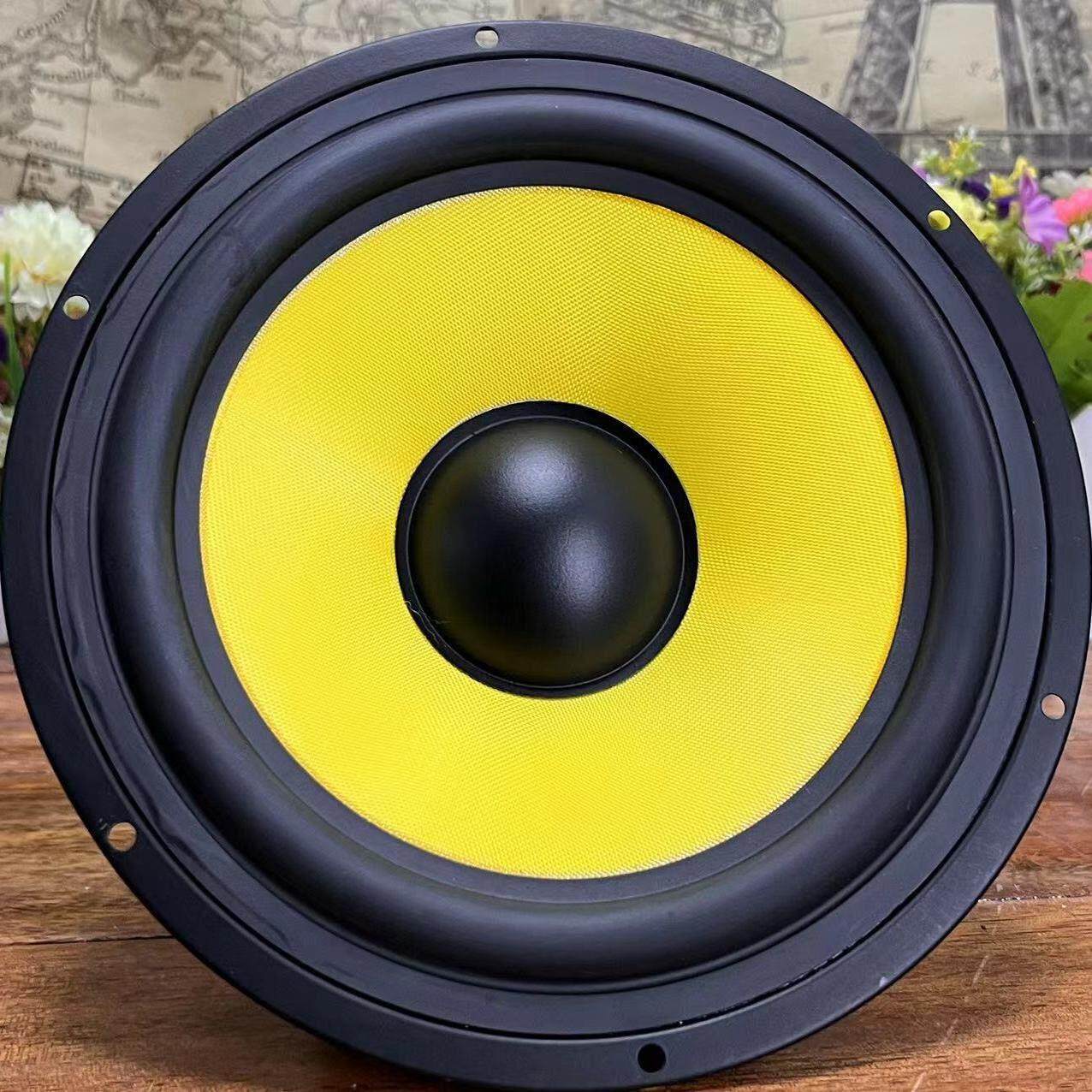 麦博8寸中低音喇叭双磁喇叭8欧100瓦黄盆扬声器书架音响维修可用