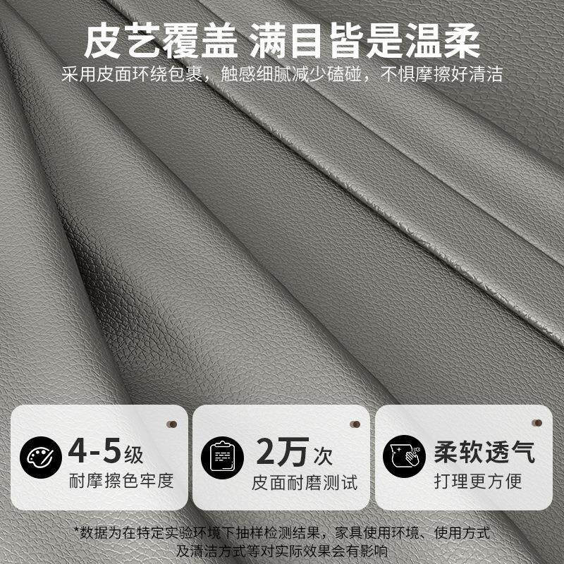 明峥家具厂床高柜202用5新款小型收纳柜子实BC13头木家卧室床岩板