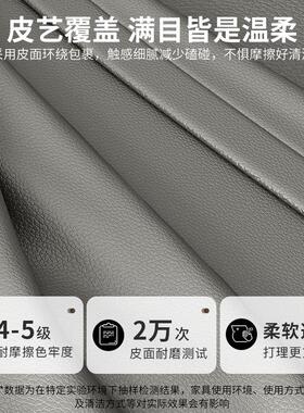 明峥家具厂床高柜202用5新款小型收纳柜子实BC13头木家卧室床岩板