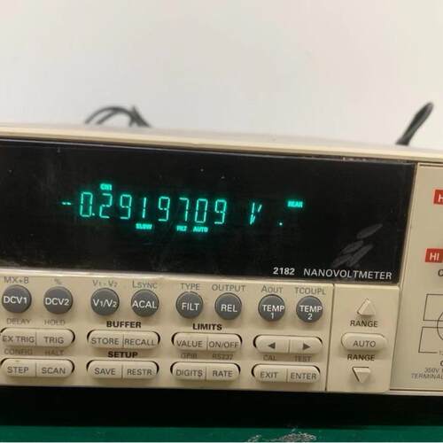 Keithley吉时利KEITHLEY2182A纳伏表高精度数字万用表