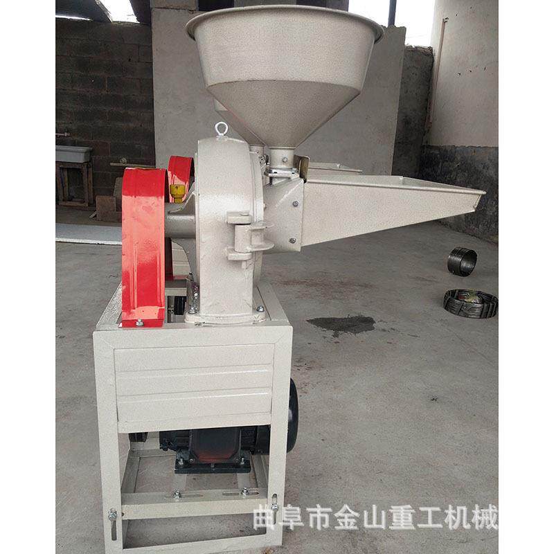 加厚型齿爪式粉碎机自吸式玉米面加工机齿式粉碎机