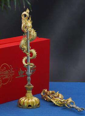 四季唐密 不动明王剑玩具 密宗法器大龙王剑办公装饰品小铜剑摆件